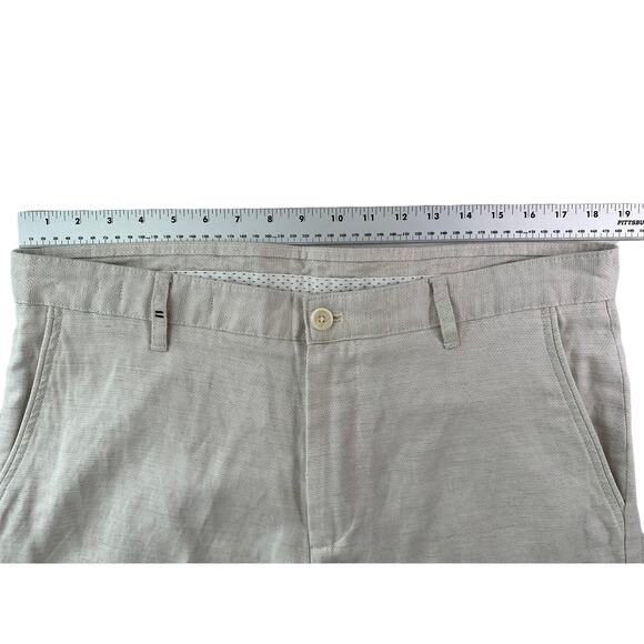 Zara Man Lightweight Linen/Polyester/Viscose/Wool Blend Pants Size 36 2756/401 - Picture 7 of 9